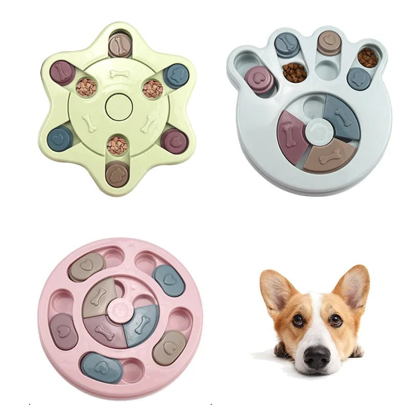 Dog Puzzle Toys Slow Feeder Interactive Increase Dogs Food Puzzle Feeder Toys for IQ Training Mental Enrichment Dog Treat Puzzle - Pupeazy