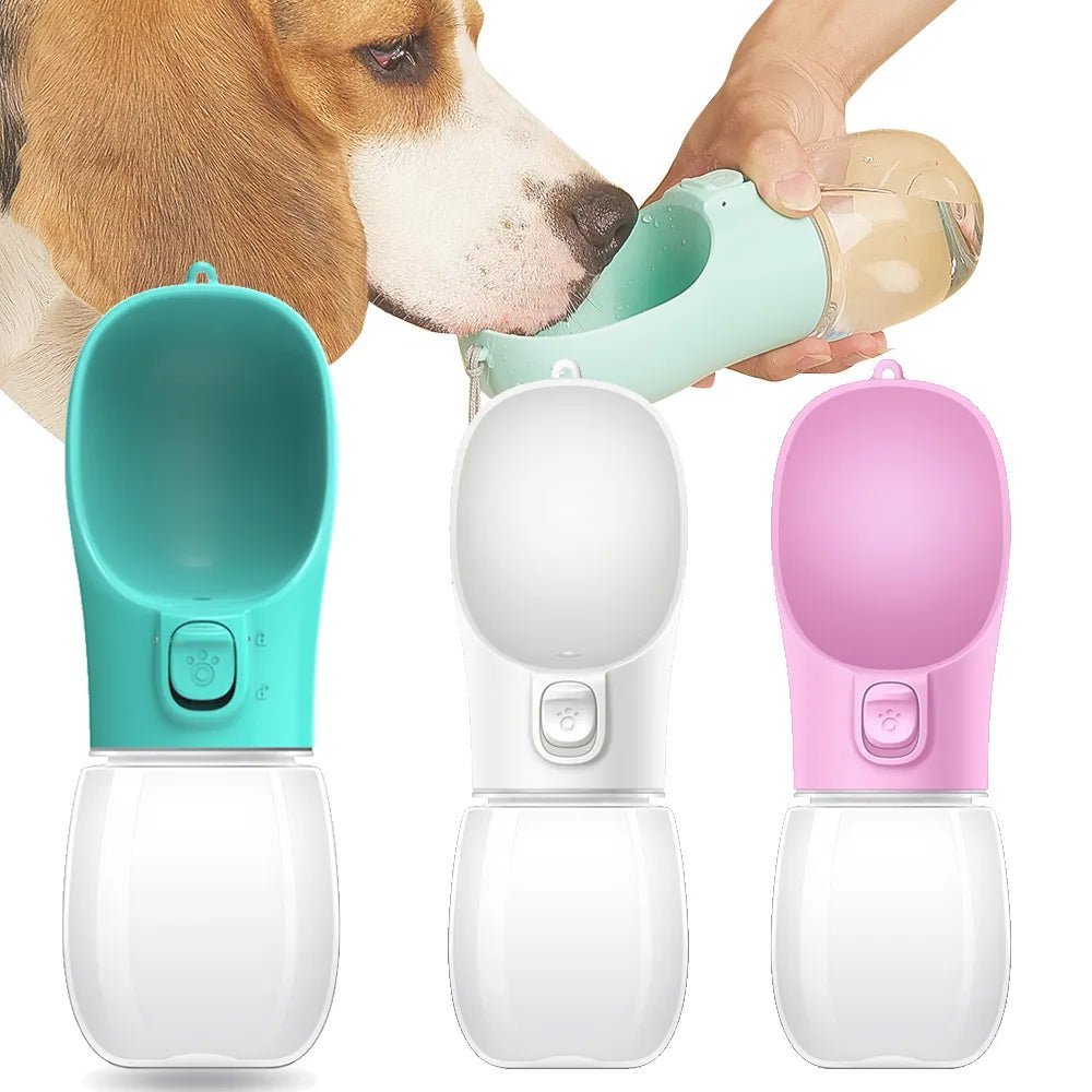 Portable Dog Water Bottle For Small Large Dogs Cat Outdoor Leakproof Walking Drinking Bowls Chihuahua French Bulldog Supplies - Pupeazy