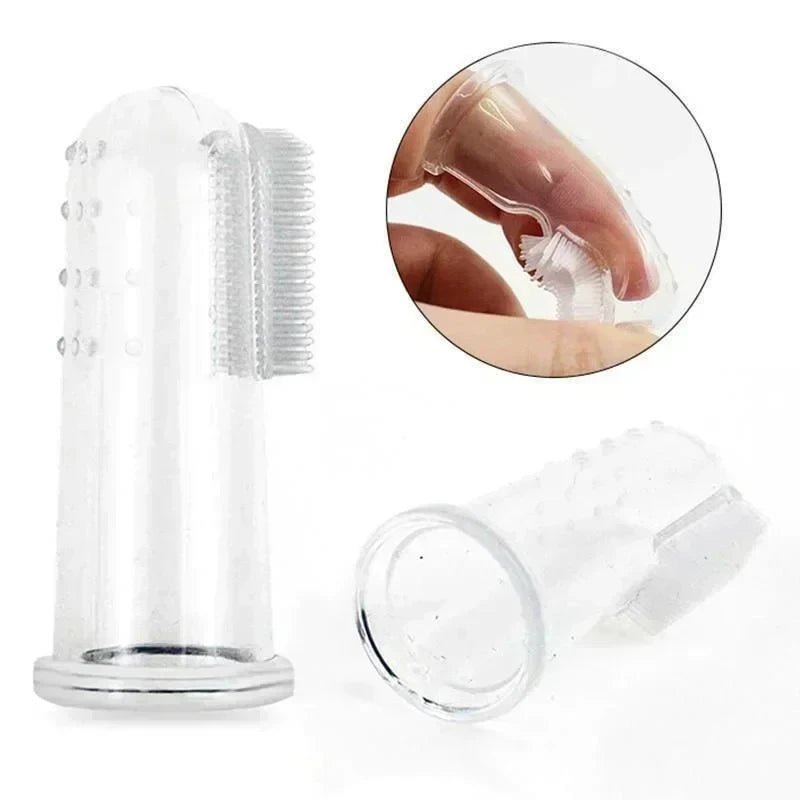 Super Soft Pet Finger Toothbrush Dog Brush Bad Breath Tartar Teeth Care Tool Dog Pet Supplies Cepillo Para Perro - Pupeazy